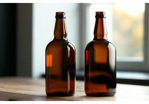 Brown Glass Bottles for Alcohol Storage and UV Protection