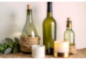 DIY Glass Bottle Art Projects for Home Decor Ideas