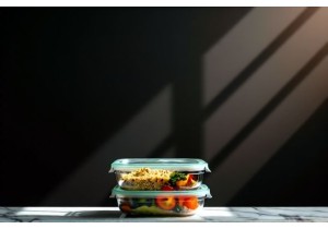 Glass Meal Prep Containers with Dividers and Glass Lids