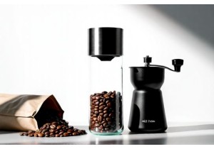 Glass Coffee Bean Storage Jars with One Way Valve Glass Lids