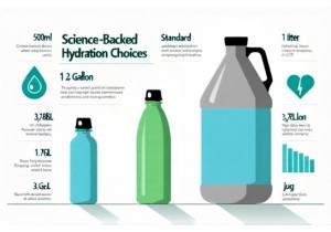 Water Bottle Sizes How to Choose Between 500ml 1 Liter and 1 Gallon