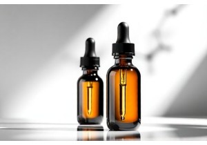 Dark Amber Glass Dropper Bottles for Light Sensitive Serums