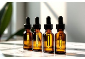 Glass Dropper Bottles for Essential Oils and Skincare Use