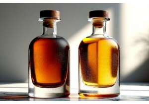 Amber Glass Spirit Bottles for Light Sensitive Liquors