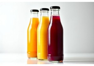 Glossy Finish Glass Juice Bottles for Vibrant Label Adhesion