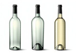 Glass Wine Bottle Dimensions for Red White and Rosé