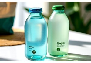 Glass Water Bottles with Tamper Evident Seals Available