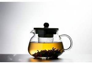 Glass Tea Infuser Jars with Removable Glass Lids