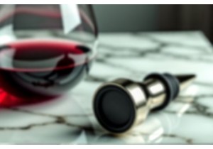 Sleek Wine Bottle Stopper with Silicone Seal for Longevity