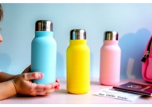 Mini Glass Water Bottles Perfect for Kids and Travel