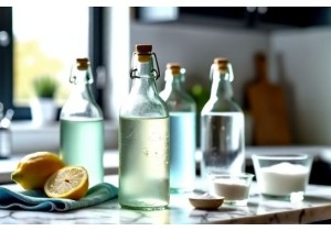 How to Clean Glass Bottles Removing Labels Stains and Odors