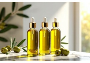 Olive Oil Bottles Made from Premium Amber Glass Material