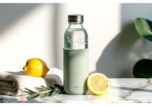 Trendy Glass Water Bottles for Health Conscious Consumers