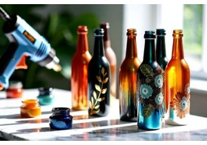 How to Paint Glass Bottles for Stunning Artistic Effects