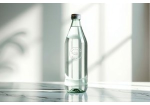 Clear Glass Water Bottles Ideal for Brand Visibility