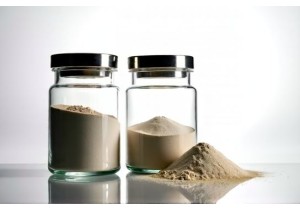 Glass Powder Storage Jars with Sifter Lid and Glass Top
