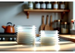 BPA Free Plastic Lids for Glass Jars Perfect for Pantry