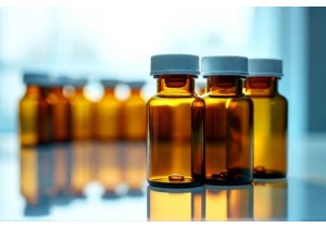 Sterile Amber Glass Medicine Bottles for Liquid Supplements