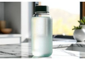 Glass Water Bottles with Wide Mouth for Easy Cleaning