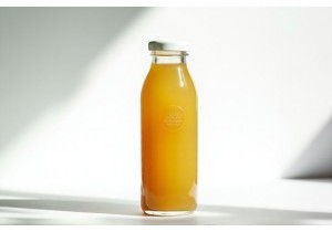 Minimalist Design Glass Juice Bottles for Modern Juice Brands