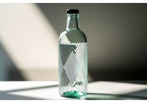 Glass Bottle Art Projects Featuring Geometric Pattern Designs