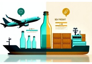 Air Freight vs Sea Freight for Urgent Glass Bottle Shipments