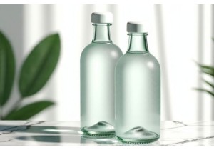 Glass Bottle with Glass Cap Premium Sealing for Craft Beverages