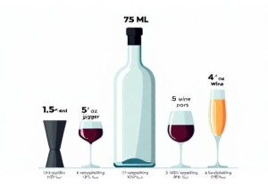 How Many Standard Pours from a 750 Milliliter Glass Bottle