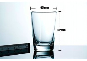 Exact Outer Dimensions of a 100 Milliliter Glass Cup