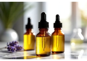 Amber Glass Bottles Ideal for Light Sensitive Liquids Like Essential Oils