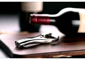 Wine Bottle Opener with Built In Foil Cutter and Sommelier Style Precision