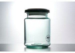 Thick Walled Glass Jars with Reinforced Glass Lid Seals