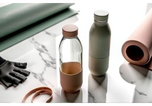 Top Rated Glass Water Bottles Under 20 Oz for Gym Yoga and Cycling Use