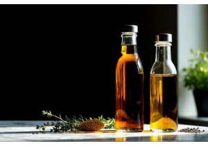 Glass Bottles for Vinegar with Non Corrosive Sealing Lids