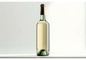 What Is the Total Height of a 750 Milliliter Glass Bottle