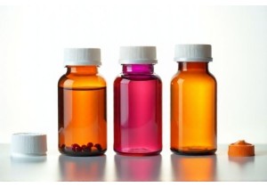 Child Safe Glass Medicine Bottles for Pediatric Juice Supplements