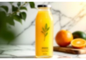 Custom Printed Glass Juice Bottles for Artisanal Juice Brands