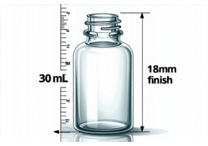 How Wide Is the Mouth of a 30 Milliliter Glass Bottle