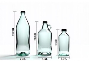 2 Liter Glass Bottle Dimensions How It Compares to 1 Gallon and 3 Liter Jars