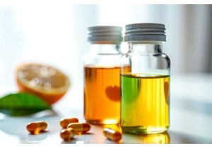Tamper Resistant Glass Medicine Bottles for Juice Vitamins and Minerals