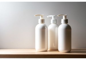 Glass Bottles for Liquid Soap with Pump Dispenser Tops