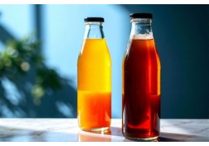 UV Resistant Amber Glass Bottles for Light Sensitive Juices