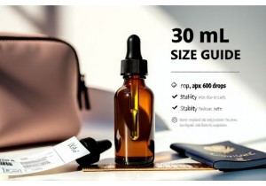 30 Milliliter Bottle Size Guide Perfect for Essential Oils and Travel Sizes