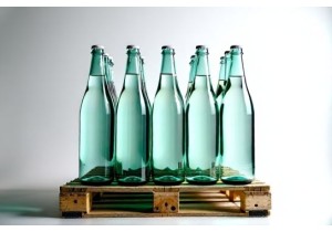 Stackable Glass Water Bottles Optimized for Storage and Shipping Efficiency