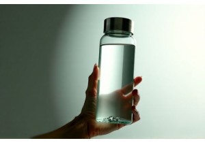 Glass Water Bottles with Flip Top Lids Easy One Handed Operation and Leak Proof