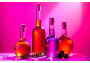 Hand Blown Glass Oil Bottles for Artisanal Extra Virgin Olive Oil