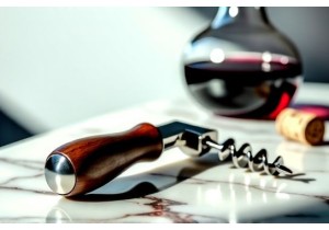 Luxury Wooden Handle Wine Bottle Opener for Gourmet Kitchens and Bars