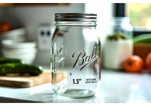 1 Gallon Glass Jar Size in Inches and Liters for Canning and Pickling