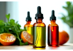 Reusable Glass Dropper Bottles for DIY Cold Pressed Juice Kits