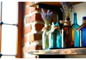 Glass Bottle Decoration Tips for Rustic Farmhouse Style